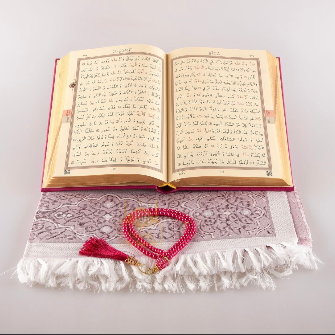 hediyelik seccade kuranı kerimli set