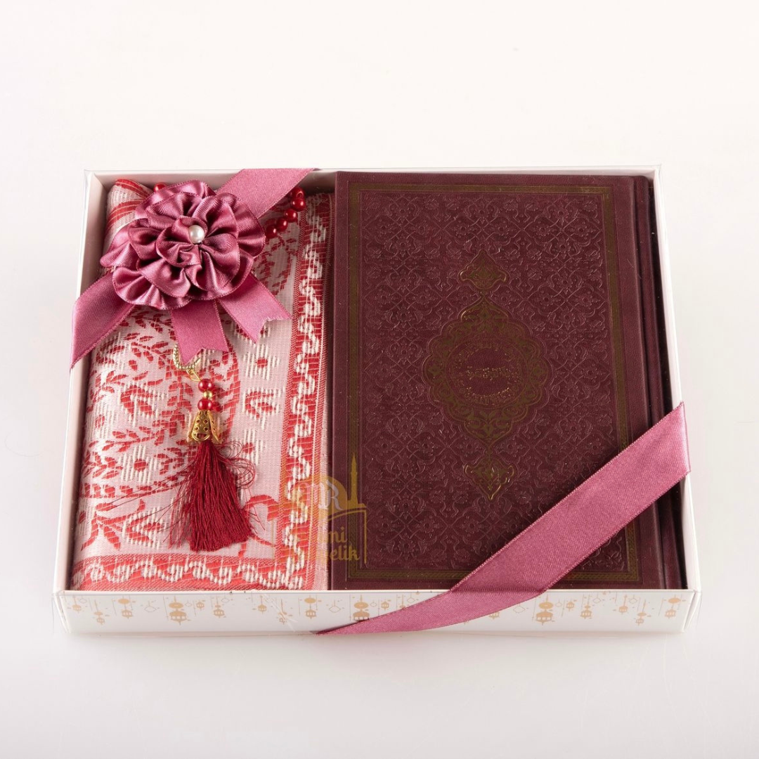 hediyelik seccade kuranı kerimli set