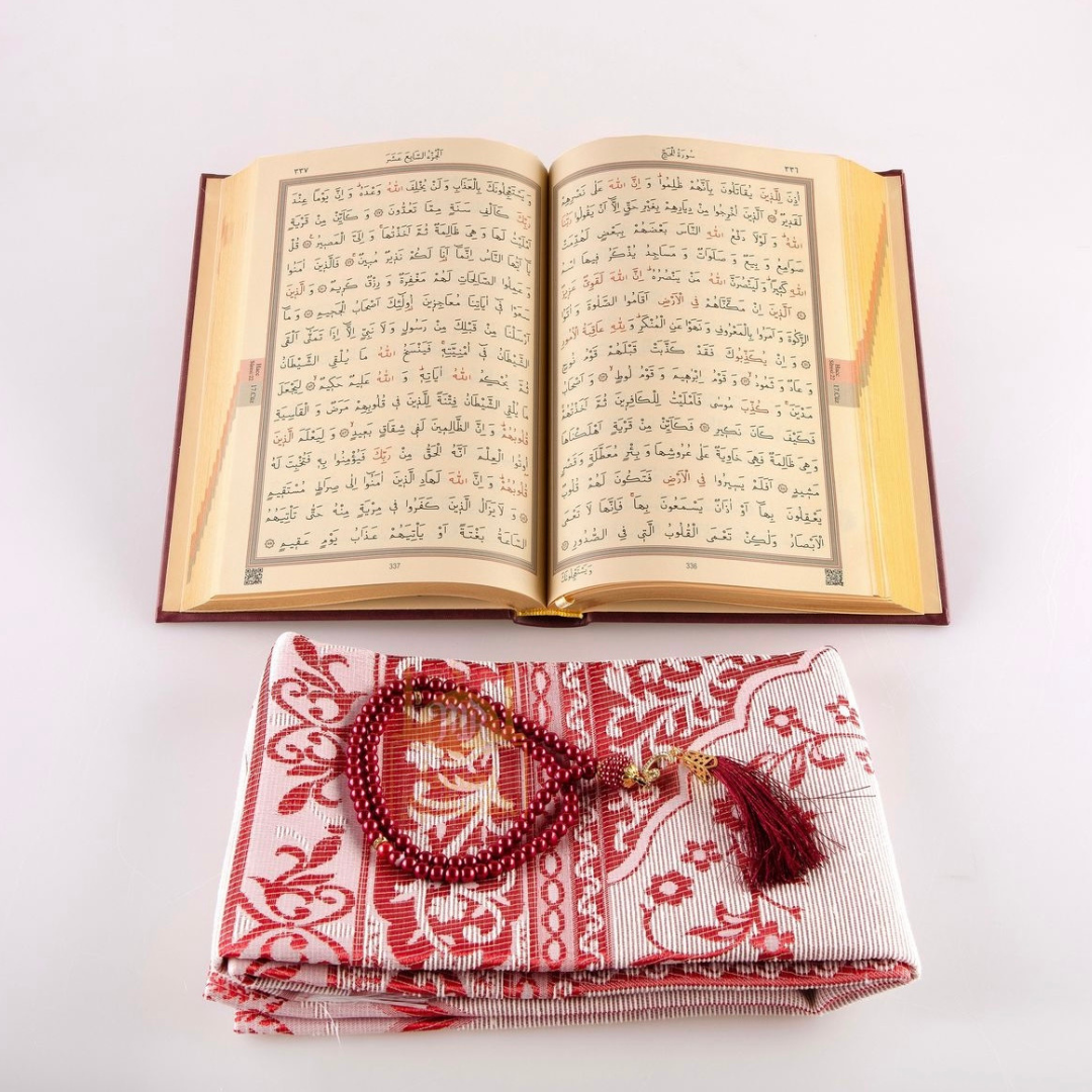 hediyelik seccade kuranı kerimli set