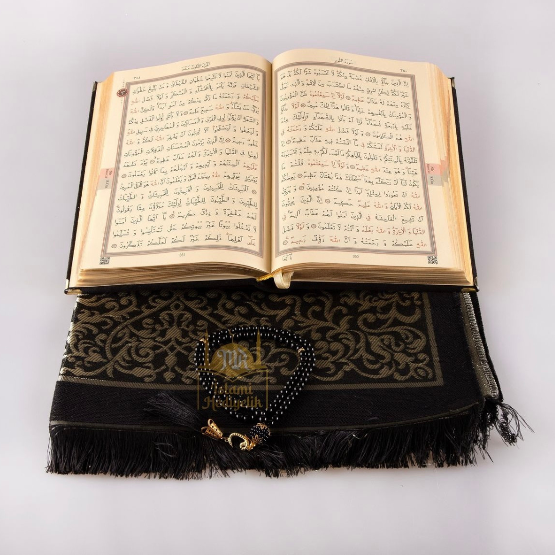 hediyelik seccade kuranı kerimli set