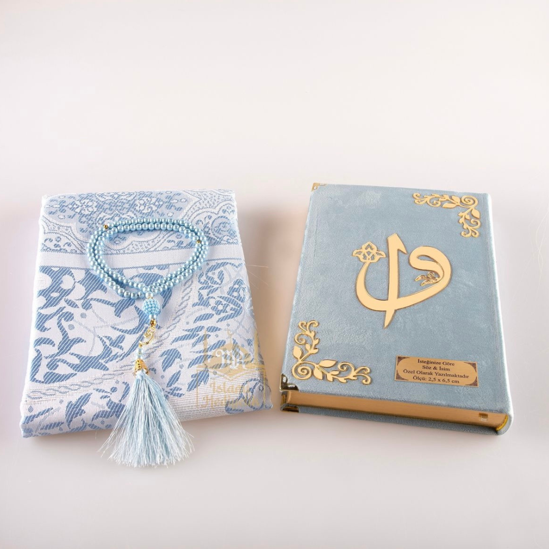 hediyelik seccade kuranı kerimli set