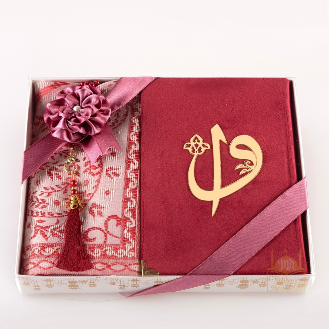hediyelik seccade kuranı kerimli set