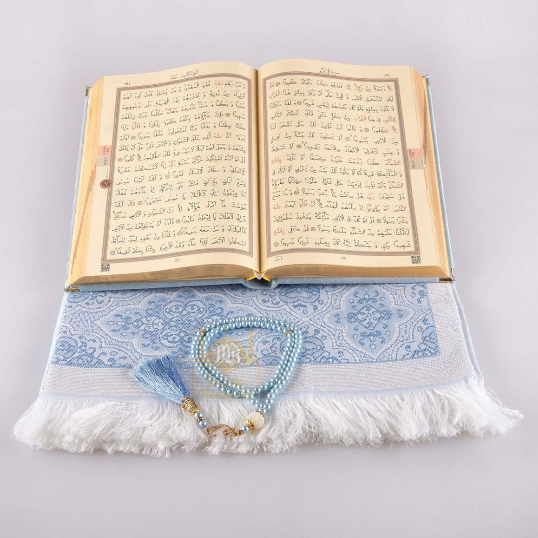 hediyelik seccade kuranı kerimli set