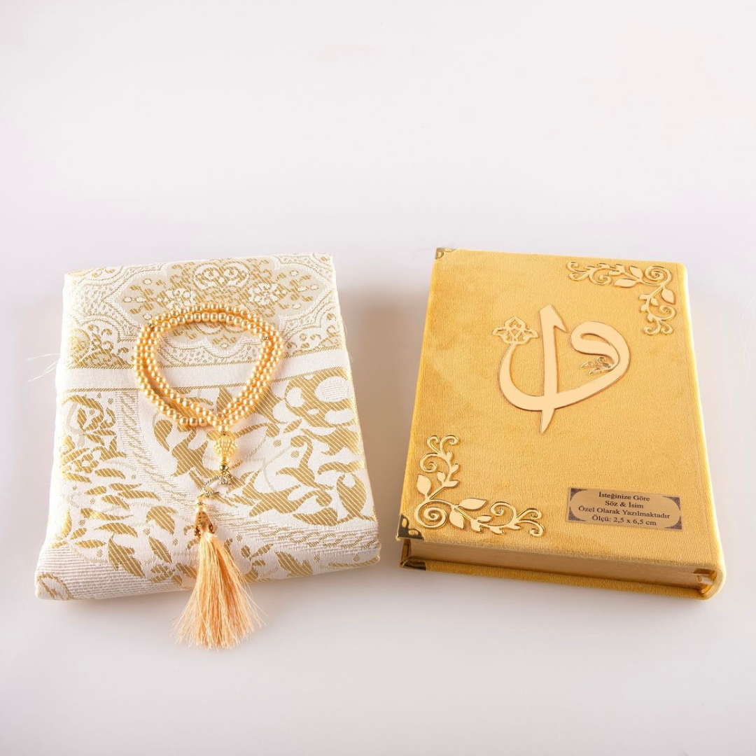 hediyelik seccade kuranı kerimli set