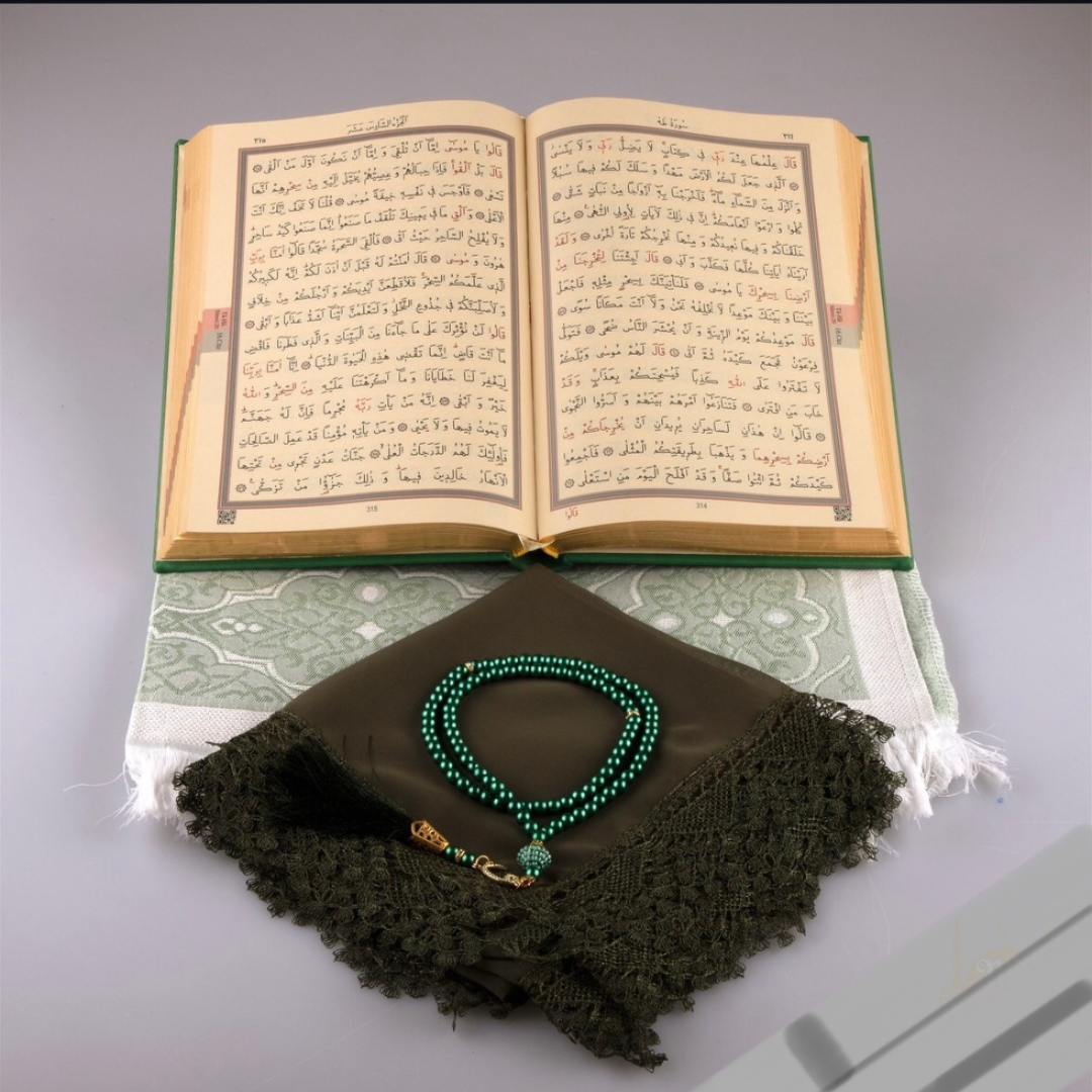 hediyelik seccade kuranı kerimli set