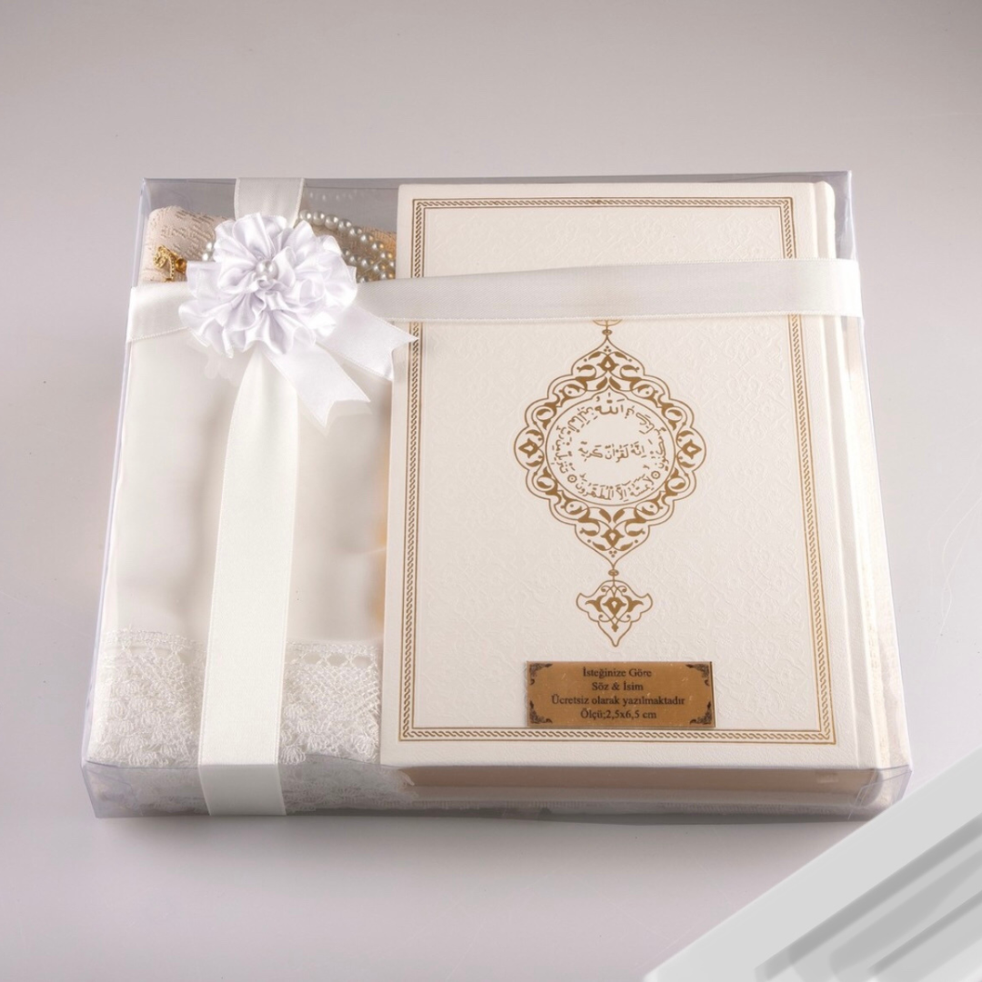 hediyelik seccade kuranı kerimli set