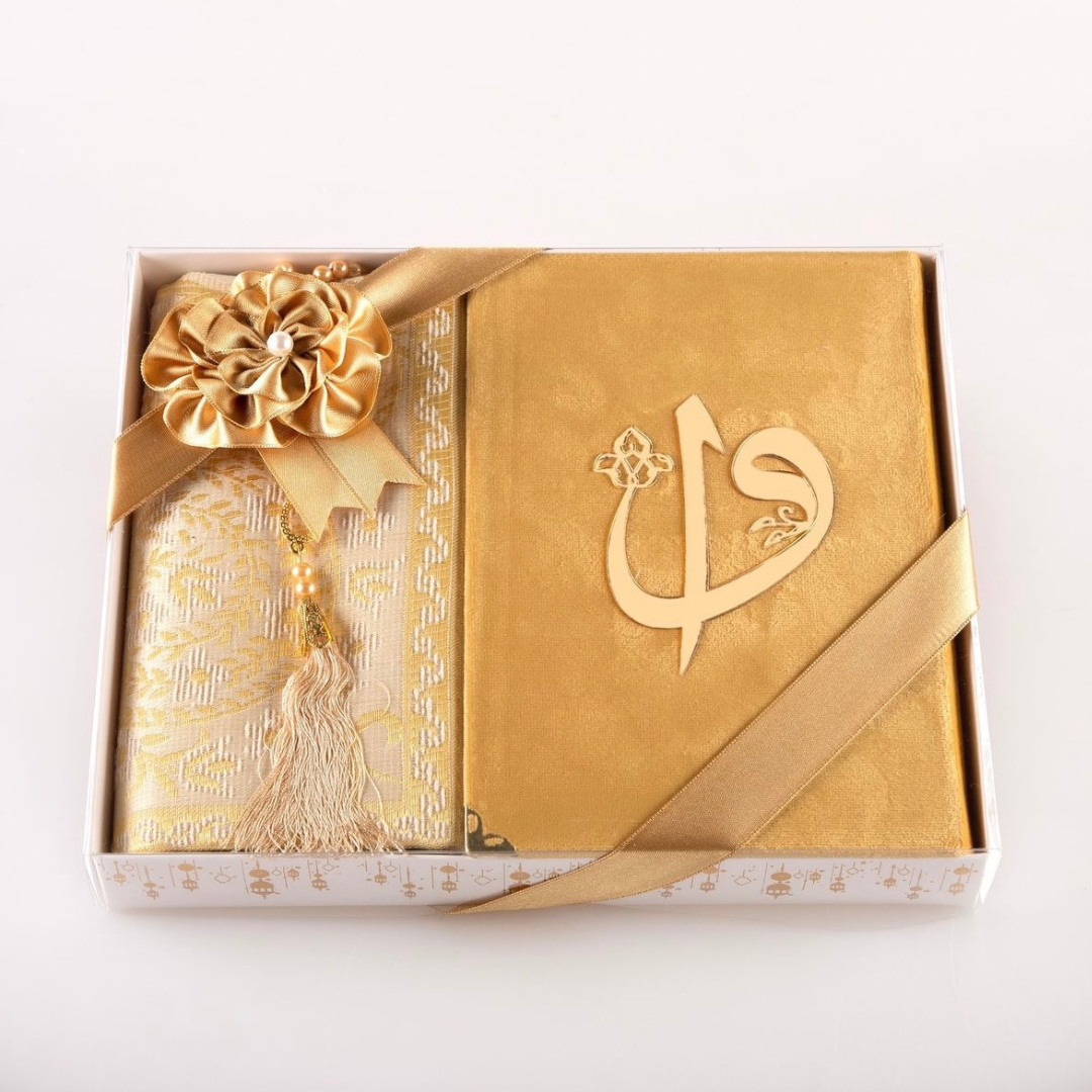 hediyelik seccade kuranı kerimli  set